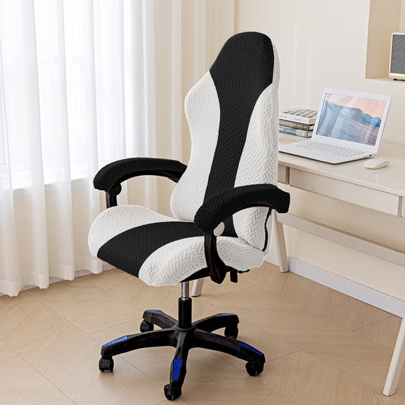 Mictong Gaming Chair Cover, Universal Stretch Chair Covers, Detachable And Washable Office Chair Cover, Suitable For All-Round Protection Of Gaming Chairs And Office Chairs, 1 Piece, Style 15