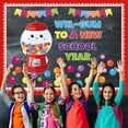 thumbnail image 5 of The first day of school Classroom Bulletin Board Decorations Colorful Bubble Gumballs Name Tags Cutouts Welcome Candy School Chalkboard Wall Decor for Teacher Preschool Elementary, 5 of 8