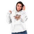 thumbnail image 5 of Betty Boop Cartoon Lil' Angel Tattoo Hoodie Sweatshirt Women Brisco Brands M, 5 of 6