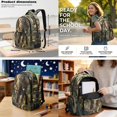 thumbnail image 3 of Yuyamidu Elephant Backpack for School Boys 10-12 Bookbag Lunch Box Tote Bag Pencil Pouch Water Bottle Holder with Strap Zipper Purse for Elementary Middle School 17 inch, 3 of 7