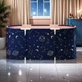 thumbnail image 2 of 45" Large Portable Foldable Bathtub for Adults - Thickened Multi-Layer SPA Soaking Tub with  Star & Moon Design, Freestanding Japanese-Style Bath for Hot & Ice Baths, Easy Assembly & Efficient, 2 of 10