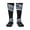 1 Black, variant on Womens Thin Blue Line Flag Art Knee High Socks Comfy Thermal Boot Long Socks