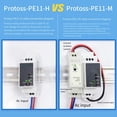 thumbnail image 3 of Puerto Serie DIN-Rail RS485 A Ethernet Convertidor Servidor Protoss MQTT PE11-H Compatible con Modbus RTU, 3 of 8