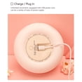 thumbnail image 4 of Cute LED Night Light Mini Touch Lamp Cartoon Night Light Steamed Bun Dumpling Night Light Mini Baby Bedside Lamp Portable Durable Tap Control LED Nursery Night Light for Bedside, 4 of 6