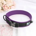 thumbnail image 6 of Pet Artist Soft Padded Personalized Dog Collar Reflective Nylon Heavy Duty Buckle Custom Name for Pets, 6 of 11