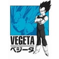 thumbnail image 7 of Dragon Ball Z Vegeta Character Classic White Graphic Tee- M, 7 of 7