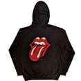 thumbnail image 2 of The Rolling Stones Unisex Zipped Hoodie Sweatshirt Logo & Tongue (Black) (Back Print) (Medium), 2 of 2
