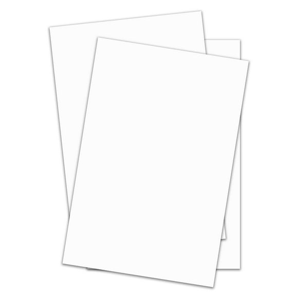 White Silk Matt Card Stock 130lb. Cover (350gsm) - 50 Pk (Choose your size) (12 x 18)