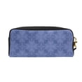thumbnail image 2 of YFYANG Leather Portable Travel Small Makeup Bag, Multifunctional Storage Bag, Purple Star Pattern Cosmetic Bag, 2 of 4