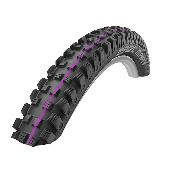 Schwalbe Magic Mary Addix Mountain Tire, 27.5''x2.60, Folding, Tubeless Ready, Addix Ultra Soft, Super Downhill, TL