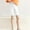 White, variant on SNKSDGM Khaki Pants for Girls Size 8 Summer Children'sPants Quarter Pants High Waisted Shorts Slim Breathable Girls Shorts Wear Yoga Pants over Out Wear 12-14 Years