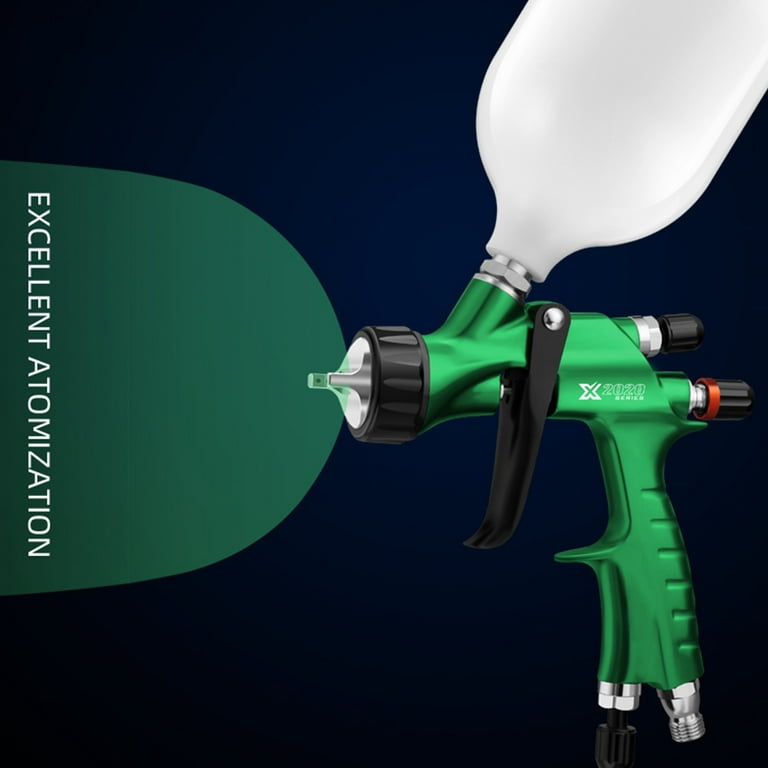  Gravity Feed Air Spray Paint Gun, 0.5 mm Nozzle Size