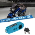 thumbnail image 2 of Cerradura de manillar de motocicleta Unique Bargains, universal, para scooter, bloqueo de acelerador de manillar azul, bloqueo de freno delantero y embrague antirrobo, 1 pieza, 2 of 7