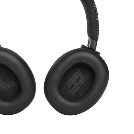 JBL - Live 660NC Wireless Noise Cancelling Over-The-Ear Headphones - Black