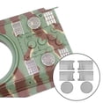 thumbnail image 3 of fastboy 6x Filet de Protection pour 1/16 Pouce Long DIY 3888A Tigre Roi Pièces Allemand, 3 of 6