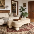 thumbnail image 3 of Kevinplus 47.24 inch Irregular Coffee Table with Flip Top and Hidden Storage Compartment for Living Room & Office, 3 of 10