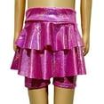 thumbnail image 4 of Kogui Baby Shorts Girls Dance Shorts High Waisted Dance Shorts Comfy Workout Gymnastics Shorts 4T 5T (Hot Pink,4-5 Years), 4 of 6