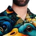thumbnail image 5 of Platypus Men's Short Sleeve Casual Printed Button Down Beach Shirts, 5 of 6