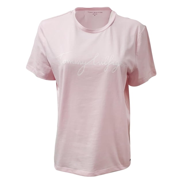 Camiseta Tommy Hilfiger Line con cuello redondo para mujer, algodón, talla M