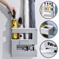 thumbnail image 1 of POINTERTECK No Punching Umbrella Storage Rack Umbrella Stand Wall Umbrella Holder Rain Draining Hold Shelf Rack Mounting for Umbrella Parasol for Home Umbrella Storage, 1 of 10