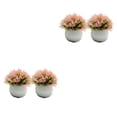 thumbnail image 1 of Adorno de bonsái Cateissary 2 piezas decoración versátil para el hogar regalo de compañía rosa, 1 of 6