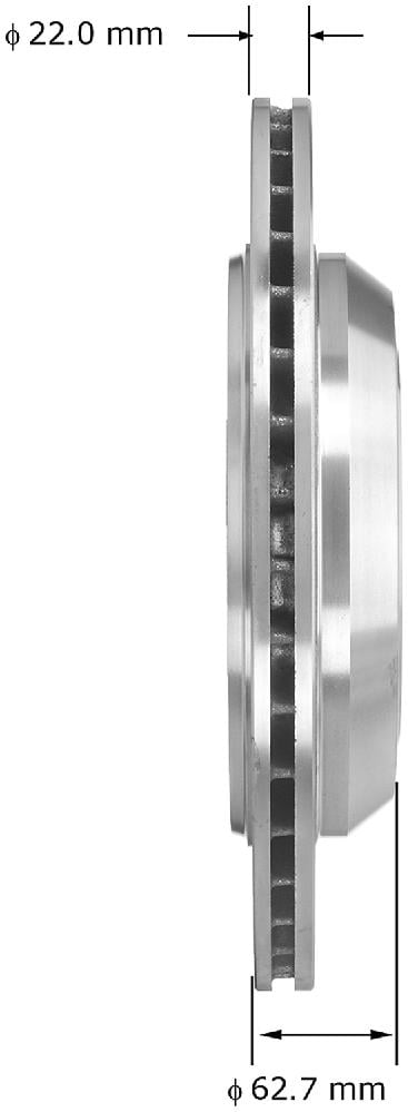 Bendix PRT5872 Premium Brake Rotor