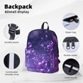 thumbnail image 4 of Goofa Purple Bubble Abstract Art Printed Backpack,Laptop Backpack,Durable Anti-Theft Travel Work Backpack,Water-resistant Backpack, 4 of 9