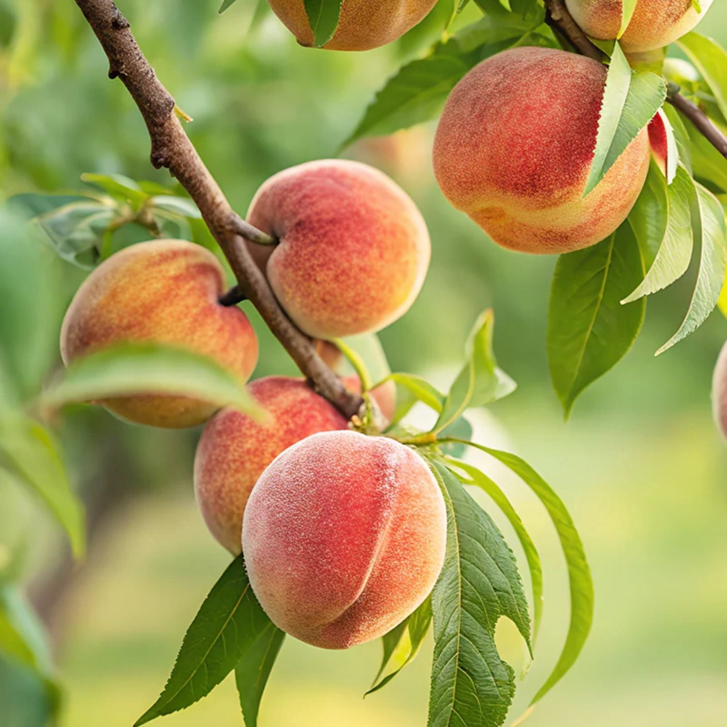 Expert Gardener 3-4 ft. tall Carolina Belle Peach Live Tree in 7- Gallon Grower Pot