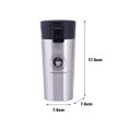thumbnail image 6 of Mosey 380ml Thermal Mug Food Grade Large Capacity Leak-proof No Odor BPA Free Drink Water Portable Insulated Coffee Mug Daily Use, 6 of 8