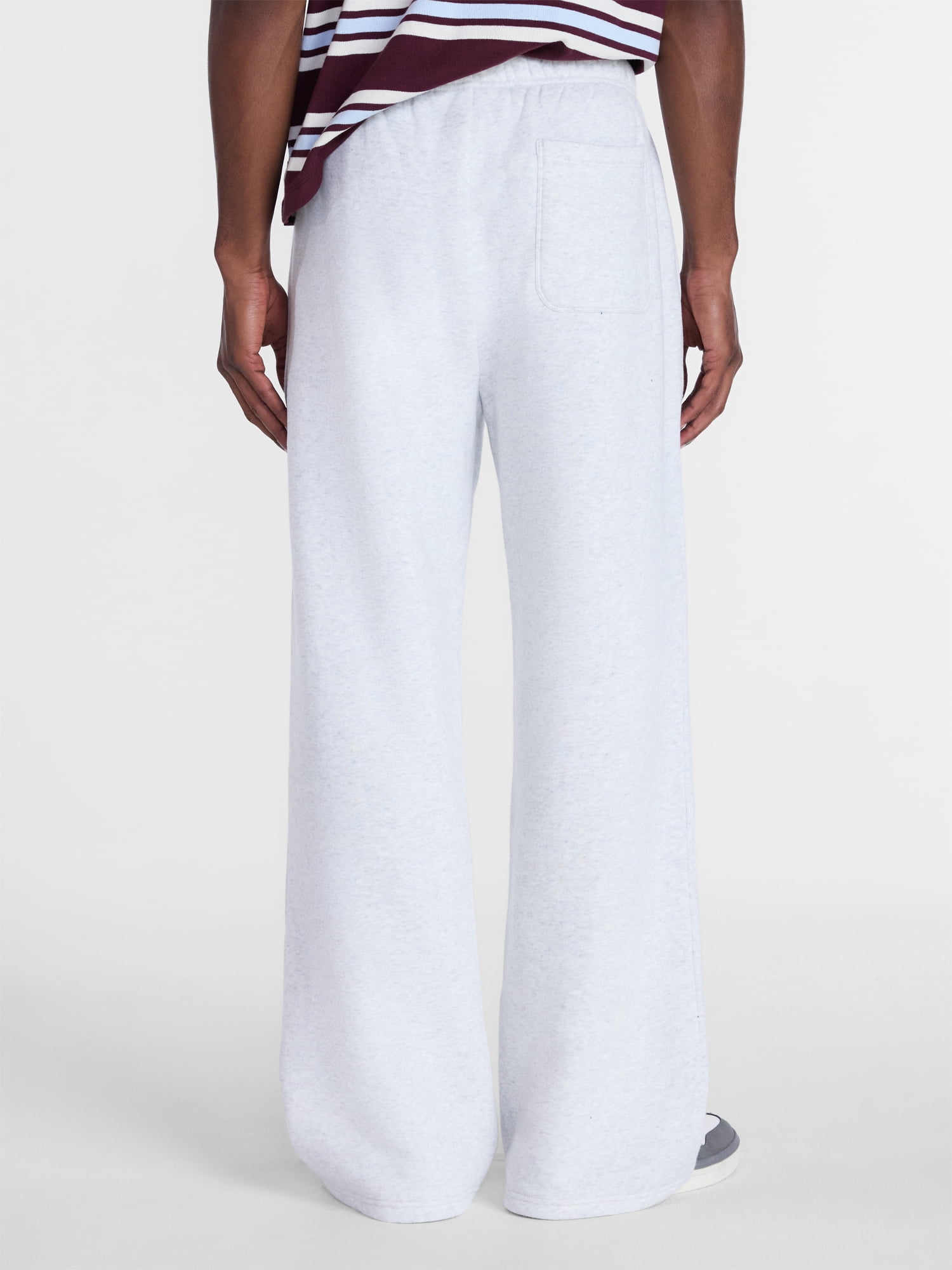 No Boundaries Fleece Open Hem Pants, Men's XS-5XB