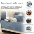 thumbnail image 5 of ANMINY Quilted Sofa Cover Chair Couch Slipcover Kids Pets Dog Sofa Protector Mat Water Repellent, 5 of 7