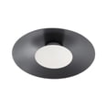 thumbnail image 4 of Yep by Golden Lighting Luma Integrated LED Flush Mount in Graphite and French Gold shade, 4 of 6
