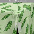 thumbnail image 4 of Banana Leaf Dog Crate Cover, Vivid Green Tropical Leaves Botany Ecology and Paradise Nature Theme, Easy to Use Pet Kennel Cover for Dogs, 35" x 23" x 27", Green Pistachio Green, by Ambesonne, 4 of 6