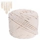 thumbnail image 4 of Cuerda de hilo de atar plana redonda de alta resistencia Cordones de algodón retorcidos Biege para el hogar DIY Artesanía de ropa hecha a mano sidaley JJ15011-11B, 4 of 4