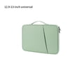 thumbnail image 2 of Advancent Bolsa para portátil, protección impermeable, bolsos para ordenador portátil, bolsas de transporte, electrónica, Universal, para Almacenamiento y organización del hogar Verde 12.9-13 pulgadas, 2 of 6