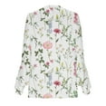 thumbnail image 5 of Fiudx Ofertas Del Día Casual Mujer Cuello Redondo Cuello Verano Sexy Estampado Degradado Regular Mujer Manga 3/4, 5 of 5