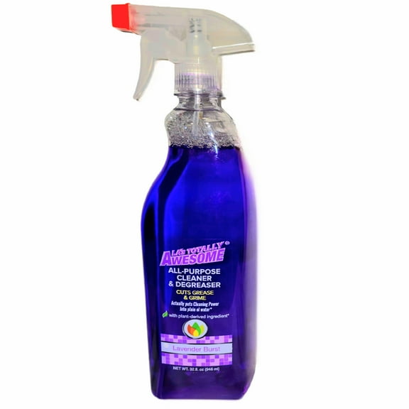 LA's Totally Awesome All-Purpose Cleaner & Degreaser   Spot Remover 32 oz - Lavender Burst