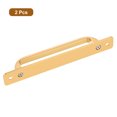thumbnail image 3 of 2 Pack Barn Door Handle, 7.09 Door Pull Handles, Patio Gate Handle, Gold, 3 of 6