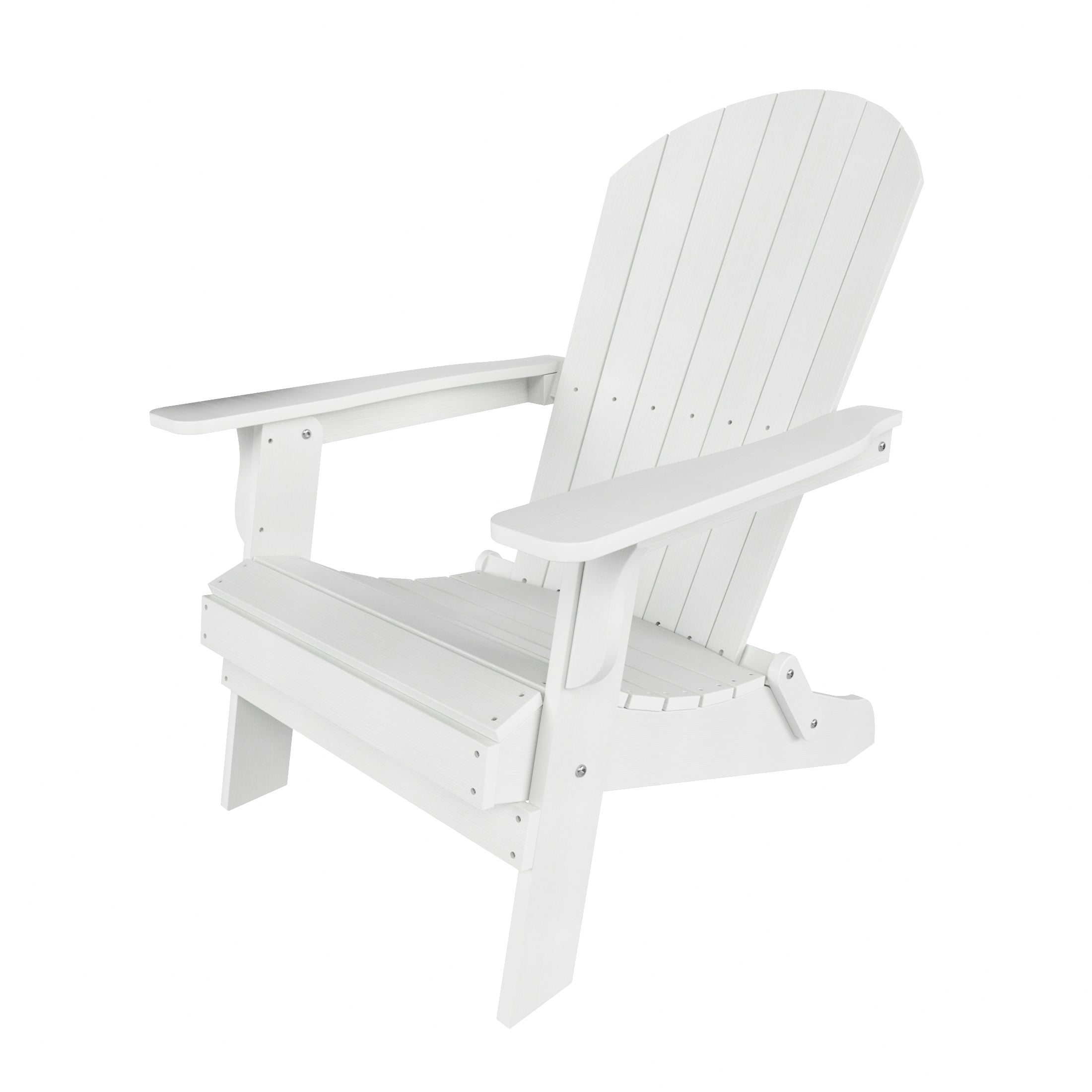 Costaelm Plastic Outdoor Folding Adirondack Chair for Firepit Chair All