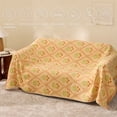 thumbnail image 4 of 100% Cotton Boho Blankets for Home Decor – Floral Printed Quilt Bedding, Muslin Throw Blankets for Adults, Vintage Woven Decorative Blanket for Couch, Bed Layering Use, 90"x104", 4 of 4