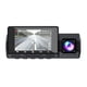 thumbnail image 4 of Cámara De Tablero 3 canales DVR para coche cámara frontal y trasera grabadora de vídeo para coche HD 1080P 4K GPS incorporado, 4 of 9