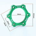 thumbnail image 1 of Adaptateur de Bride de Moyeu à Vis Rotative de Vélo 44 mm, Disque de Frein pour Base de ROTOR, 1 of 6
