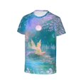 thumbnail image 5 of Kids 3D Graphic Tinker Bell T-Shirts, Novelty Shirts Crewneck Short Sleeve Tees for Youth Boys Girls, 5 of 8