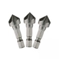 thumbnail image 1 of 5x Taladro Avellanador de Biselado de 3x, Mango Hexagonal Pequeño de Repuesto, Avellanado de 5 Flautas para Madera de Carpintería de Metal Su 5 piezas, 1 of 8
