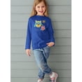 thumbnail image 2 of Two Cute Birds Long Sleeve Toddler -Image by Shutterstock,  5 Toddler, 2 of 4