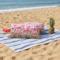 thumbnail image 4 of Pink Tulip Flower Outdoor Pillow Covers Pack of 2 Hello Spring Floral Buffalo Plaid Wood Waterproof Throw Pillow Covers Decorative Cushion Cases for Patio Garden Tent Balcony Couch 20x12 inch, 4 of 9