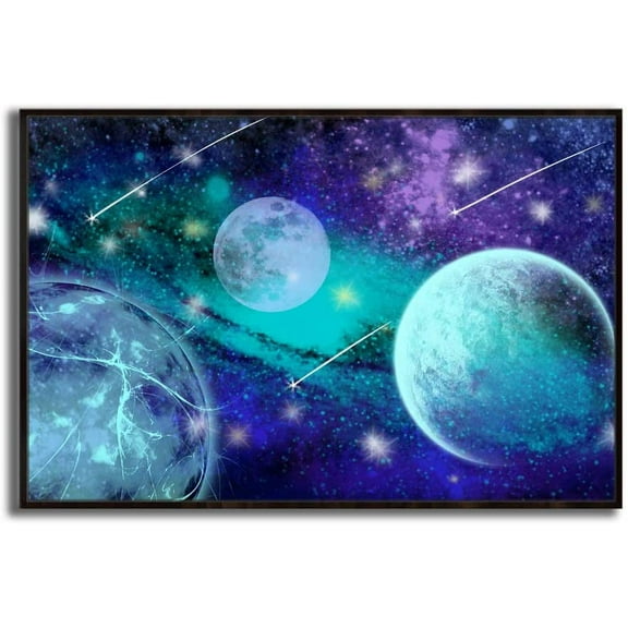 IDEA4WALL Framed Canvas Wall Art for Living Room, Bedroom Dreamland Theme Canvas Prints for Modern Home Decoration Ready to Hang