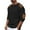 249#Black, variant on Men's Cotton Muscle Shirts Men's Knit Shirts Casual Crewneck Long Sleeve Patchwork Sweater Pullover Lightweight Fashion Sweatshirts with Elbow Patches Vintage T-Shirt Comfort Tee Top