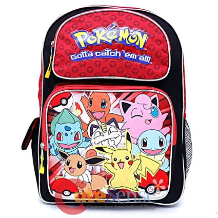 Pokemon Large School Backpack 16