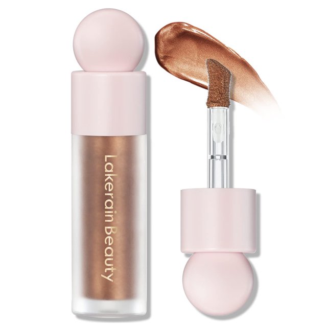 7.5ml Liquid Luminizer Blush Makeup, Liquid Luminizer Face Highlighter, Waterproof Long Lasting, Moisturizing Face Blush Wand For Cheek, Rose Gold